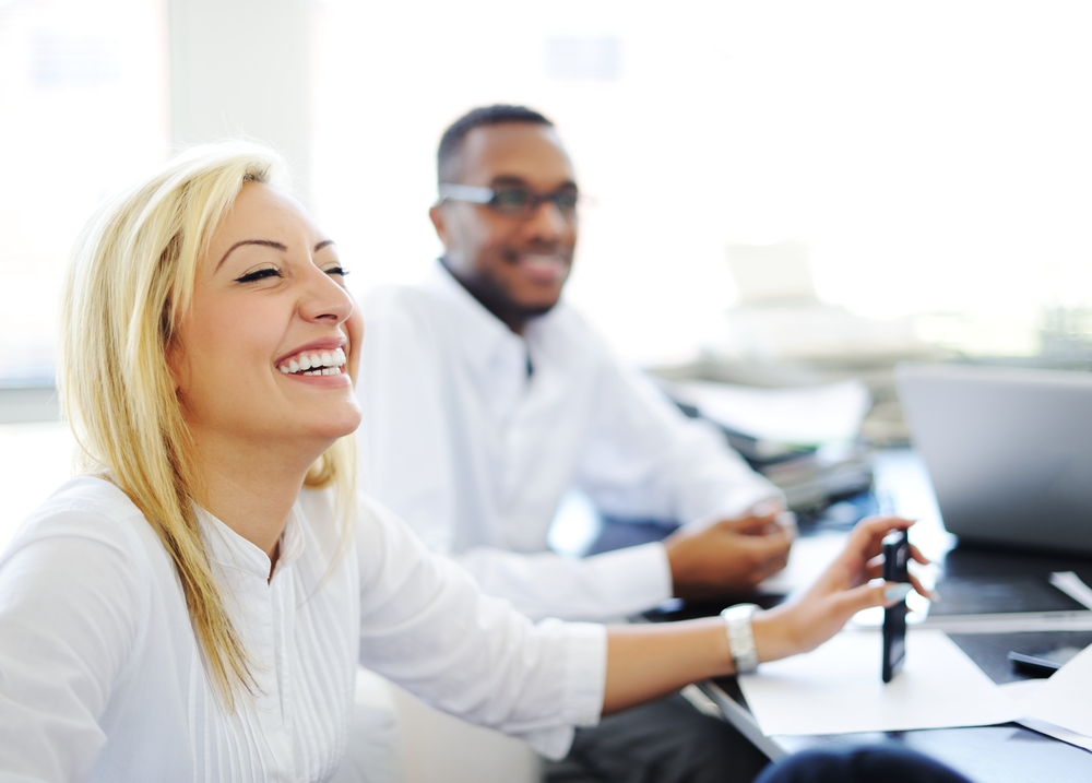 Business people working in office Business people working in office